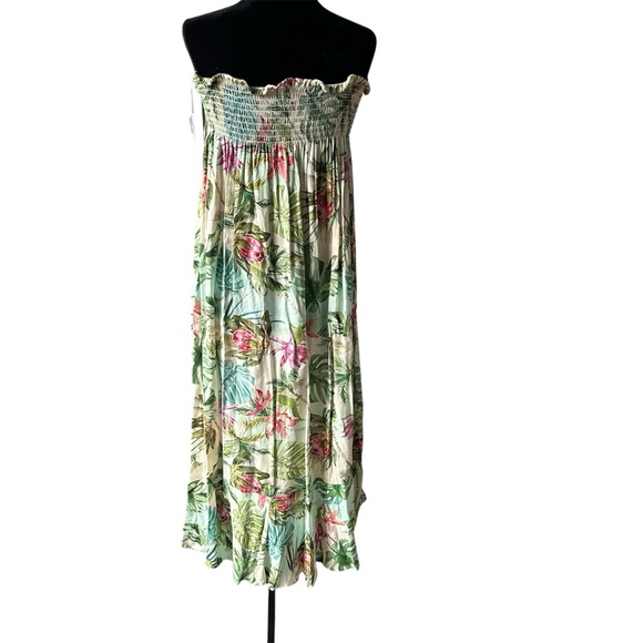 Floral Off-Shoulder Maxi Dress size XS/S - Picture 2 of 9